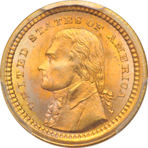 1903 Jefferson. PCGS MS-67.