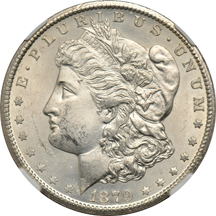 1879-CC CAPPED DIE (VAM-3). NGC MS-62.