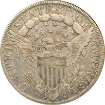 1799 (B-12) ANACS XF-40.