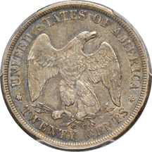 1875-CC PCGS XF-45.