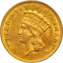 1874 PCGS MS-62.