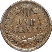 1909-S PCGS F-12.