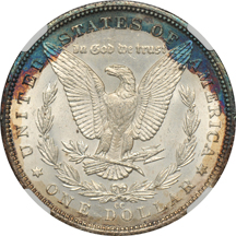 1893-CC NGC UNC details/artificial toning.