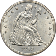 1859-O PCGS MS-63.