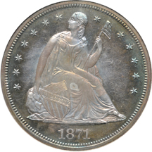 1871 ANACS PF-64