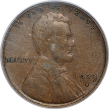 1909-S VDB. PCGS VF-35.