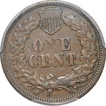 1869 PCGS VF-20.