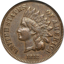 1872 PCGS VF-30.