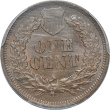 1868 PCGS MS-62BN.