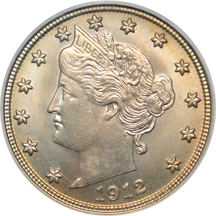 1912-S PCGS MS-65 CAC.