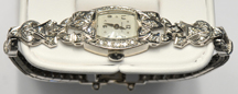 Ladies Hamilton 14K White Gold Watch