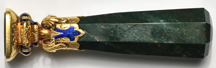 Bloodstone and 18K Gold Seal