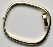 14K Yellow Gold Bracelet and Ring Set
