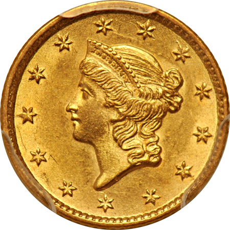 1853 PCGS MS-62.