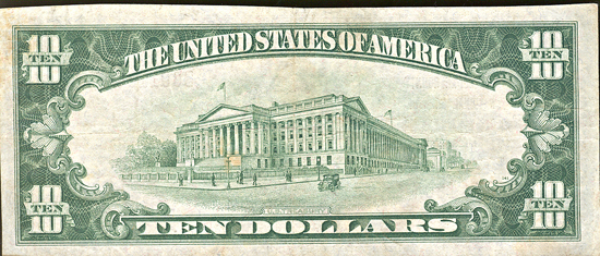 1929 $10.00. Columbia, MO Charter# 1770 Ty. 1. VF.