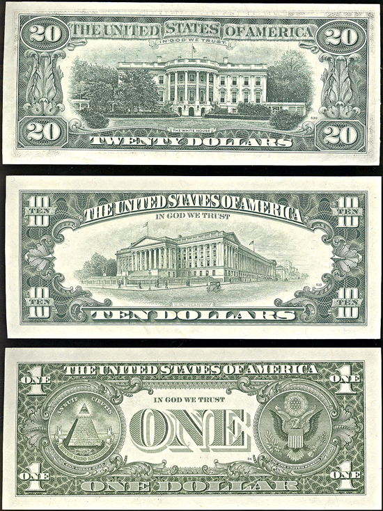 Three notes missing second print.
