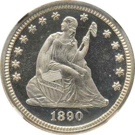 1890 NGC PF-67+ Ultra Cameo.