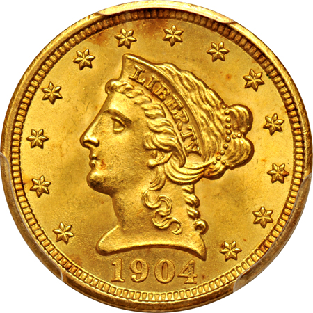 1904 PCGS MS-65.