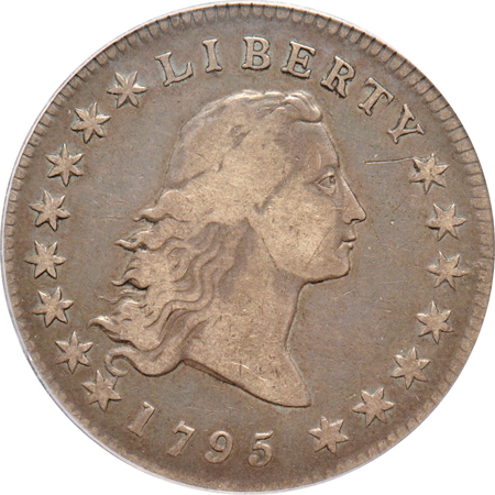 1795 2 Leaves (B-1, BB-21, R.2). PCGS VF-20.