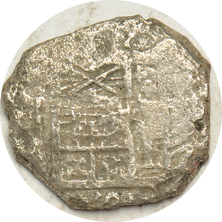 Spain - Atocha Treasure, 4-reals, Potosi mint, 11.7 grams.