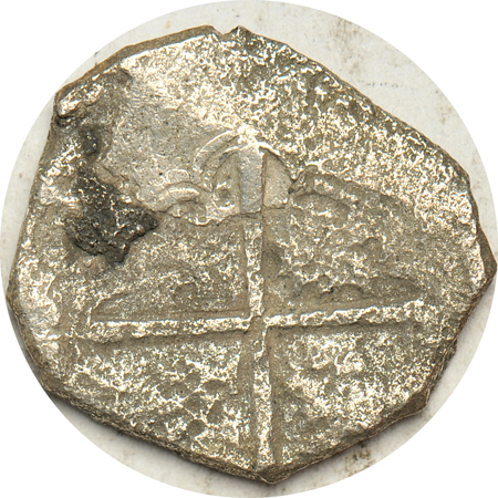 Spain - Atocha Treasure, 4-reals, Potosi mint, 11.7 grams.