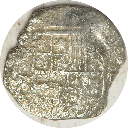 Spain - Atocha Treasure, 8-reals, Potosi mint (T), 24.1 grams.
