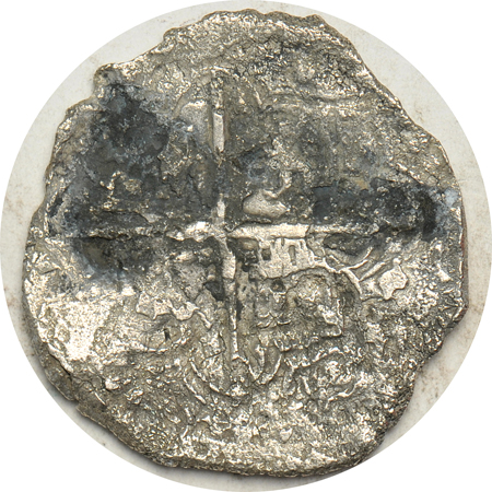 Spain - Atocha Treasure, 8-reals, Potosi mint, 20.1 grams.