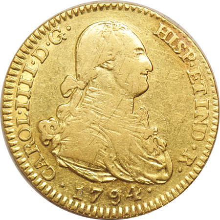Spain - Colonial, three coins.