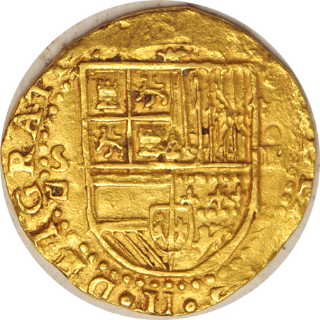 Spain - Colonial 1556-1598 4-escudos.