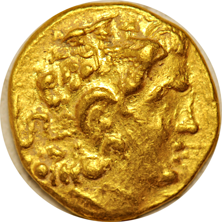Greece - Ancient.  A Gold coin and an Electrum coin.