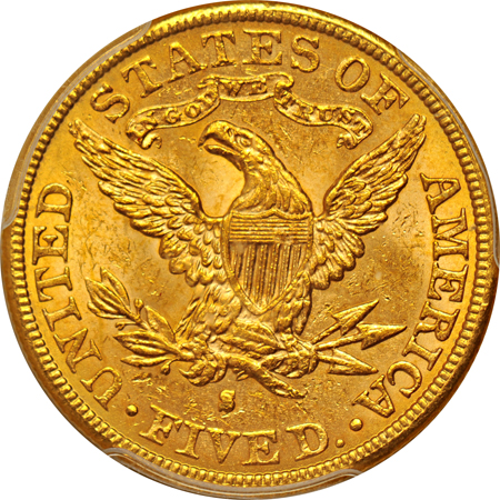 1887-S PCGS MS-63.