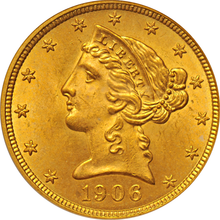 1906 PCGS MS-64.