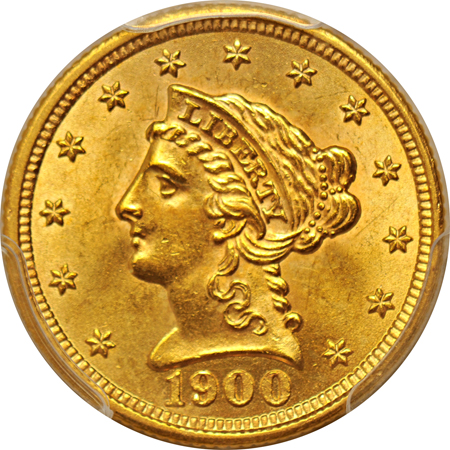 1900 PCGS MS-62.