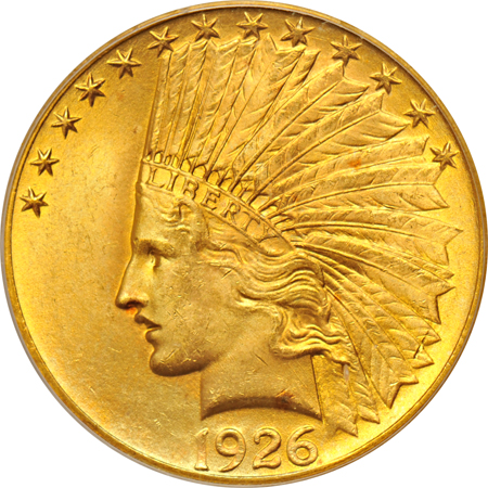 1926 PCGS MS-65.