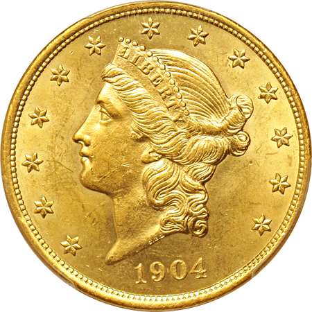 1904 PCGS MS-62.