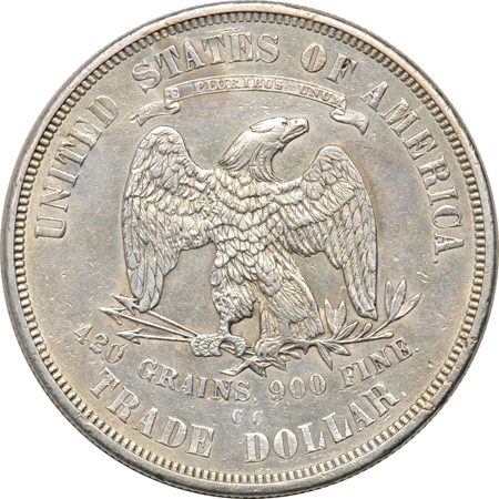 1875-CC, Reverse I, AU details/cleaned.