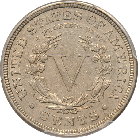 1885 PCGS AU-53.