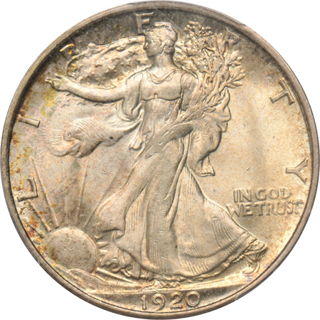 1920 PCGS MS-65.