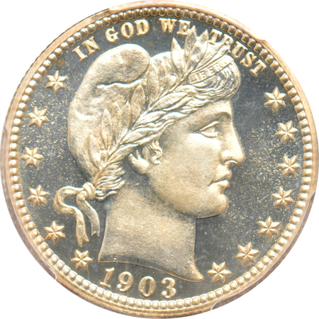 1903 PCGS PF-68CAM CAC.