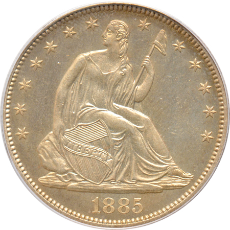 1885 PCGS PF-65.