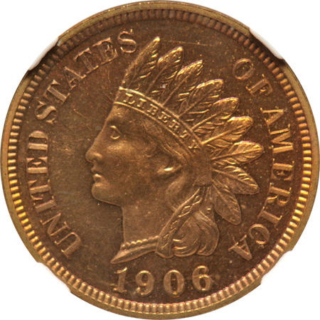 1906 NGC PF-66 RB CAMEO.