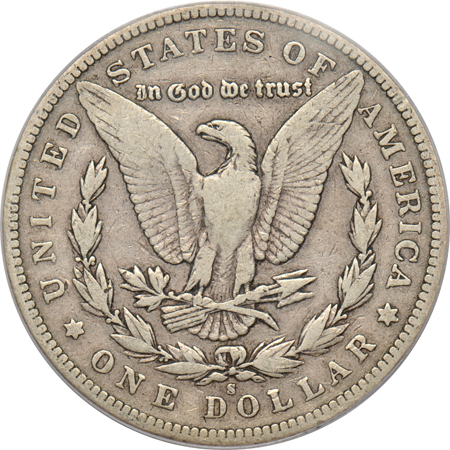 1895-S PCGS F-12.