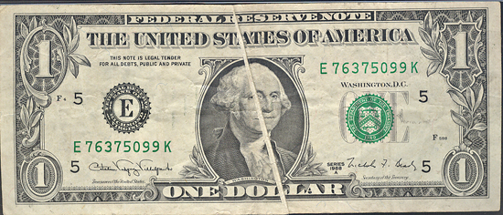 Thirty-eight small size $1 error notes, PMG or PCGS.