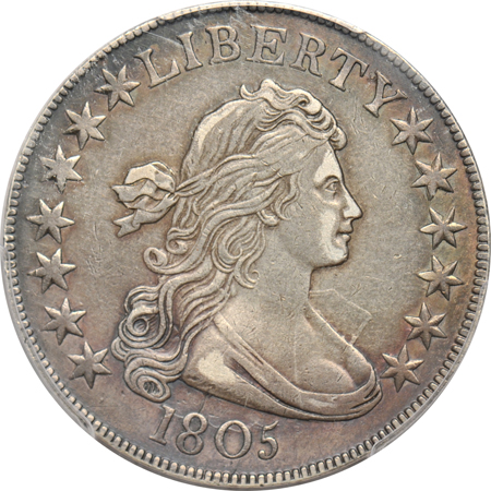 1805 (O-112) PCGS Genuine (XF details/cleaned).