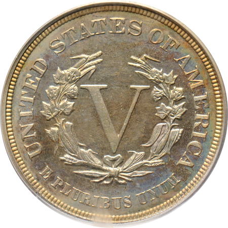 1883 No Cents. PCGS PF-66.