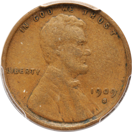 1909-S VDB. PCGS VF-25.