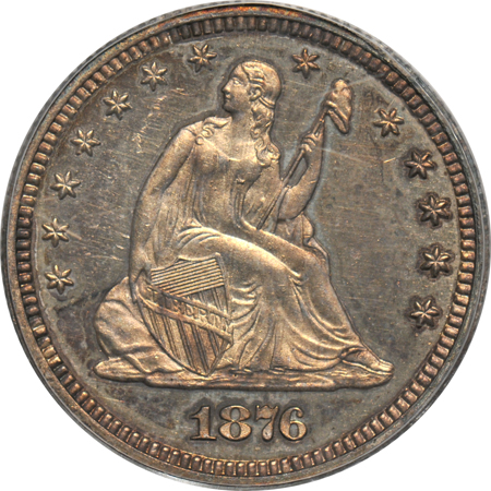 1876 PCGS PF-63.