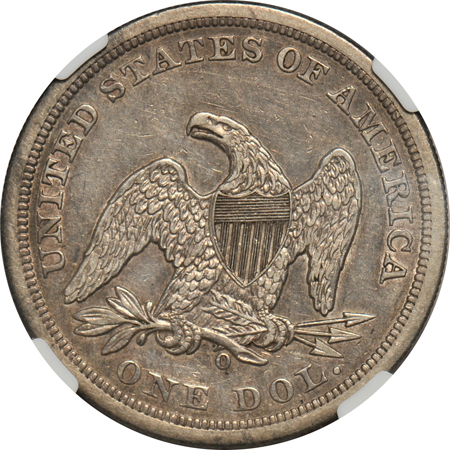 1859-O NGC AU-50.