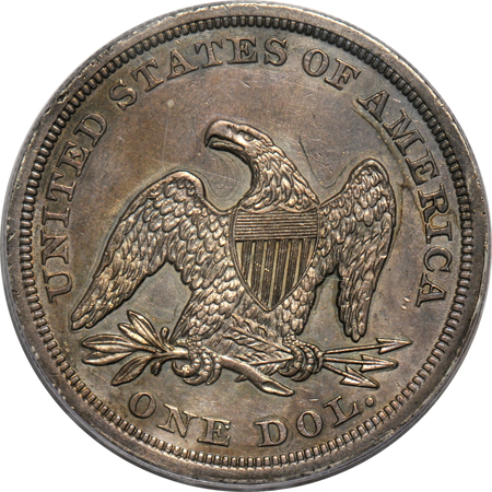 1854 PCGS Genuine (AU detail/tooled/code 98).