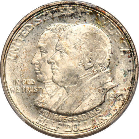 1923-S Monroe PCGS MS-64, and a 1935 Connecticut PCGS MS-65.